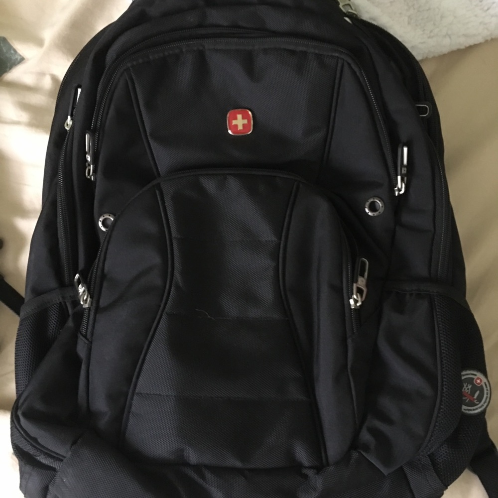 Swiss Gear black backpack